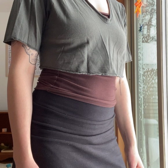 Gaia Conceptions Ritual Simplicity Crop Top - Picture 4 of 5